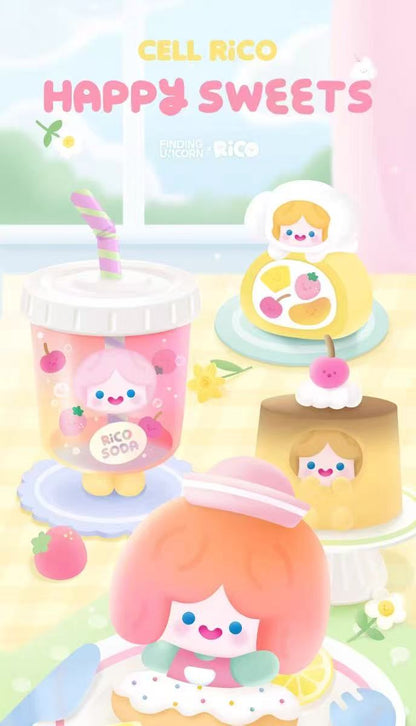 RICO With Me - Happy Sweets Series Plush Blind Box
