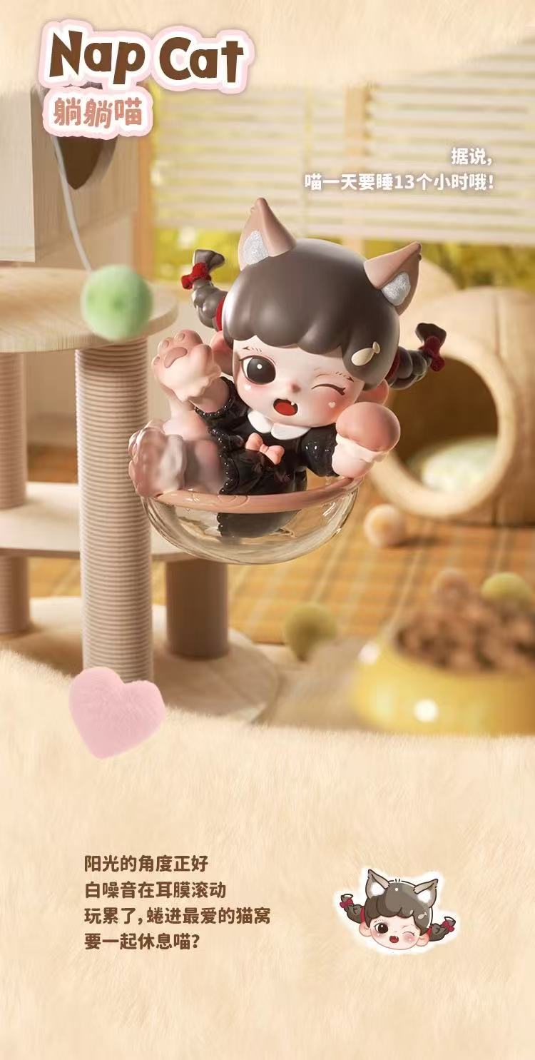 Zoraa Mewo Cat Face mini Series Blind Box