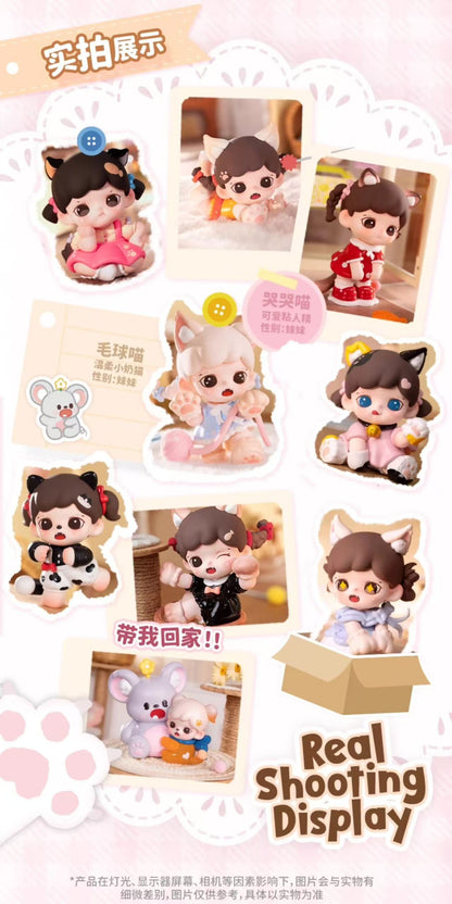 Zoraa Mewo Cat Face mini Series Blind Box