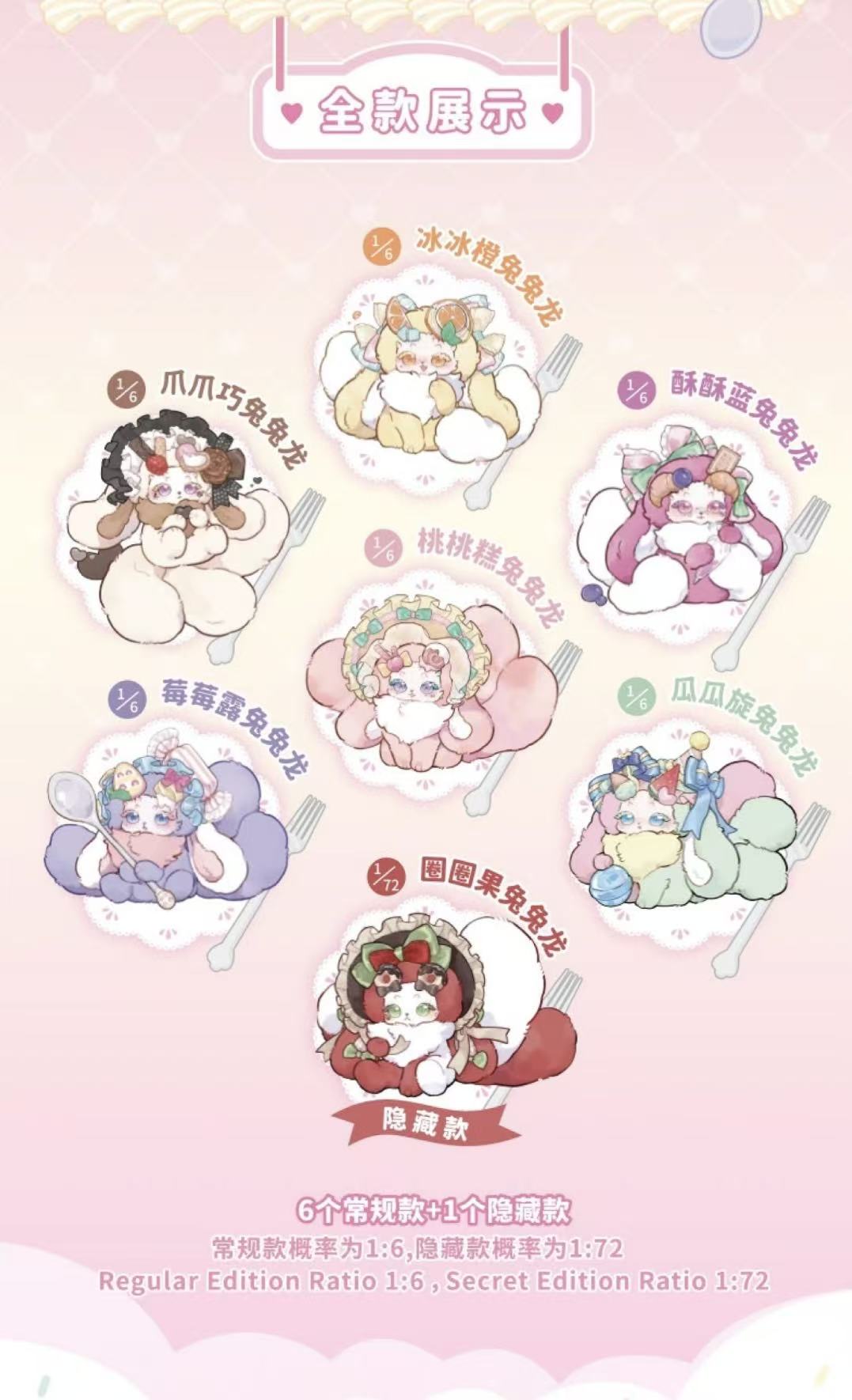 Tutulong V4 Fantasy Creatures Honey Star Drops Series Blind Box