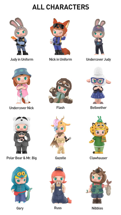 MOLLY × Zootopia Co-branded Series Blind Box