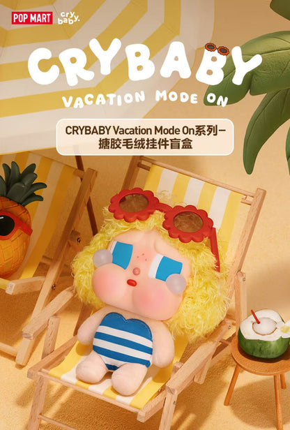 CRYBABY Vacation Mode On Series-Vinyl Plush Pendant Blind Box