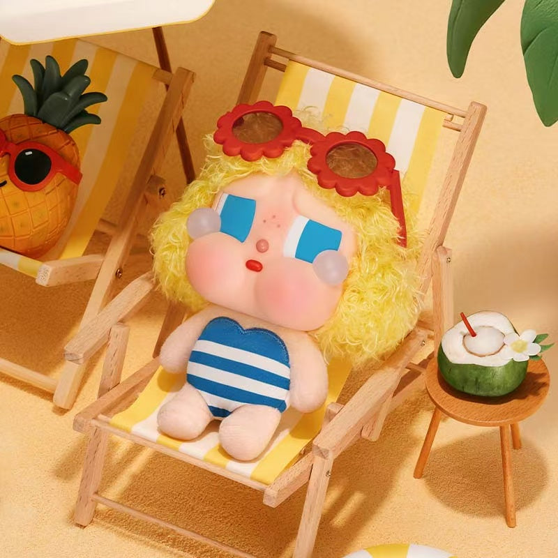 CRYBABY Vacation Mode On Series-Vinyl Plush Pendant Blind Box