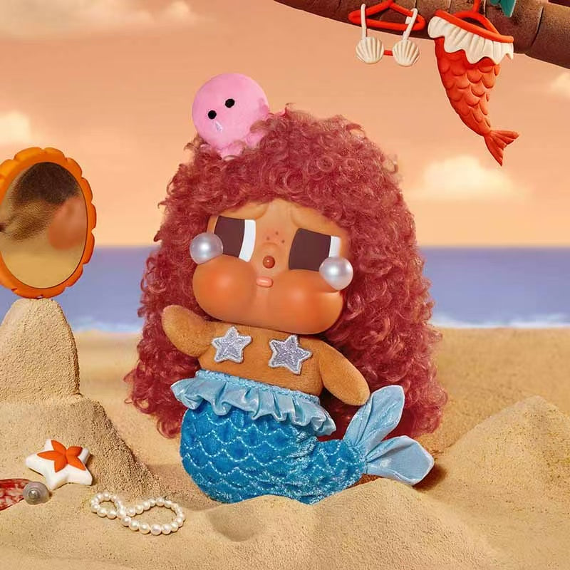 CRYBABY Vacation Mode On Series-Vinyl Plush Pendant Blind Box