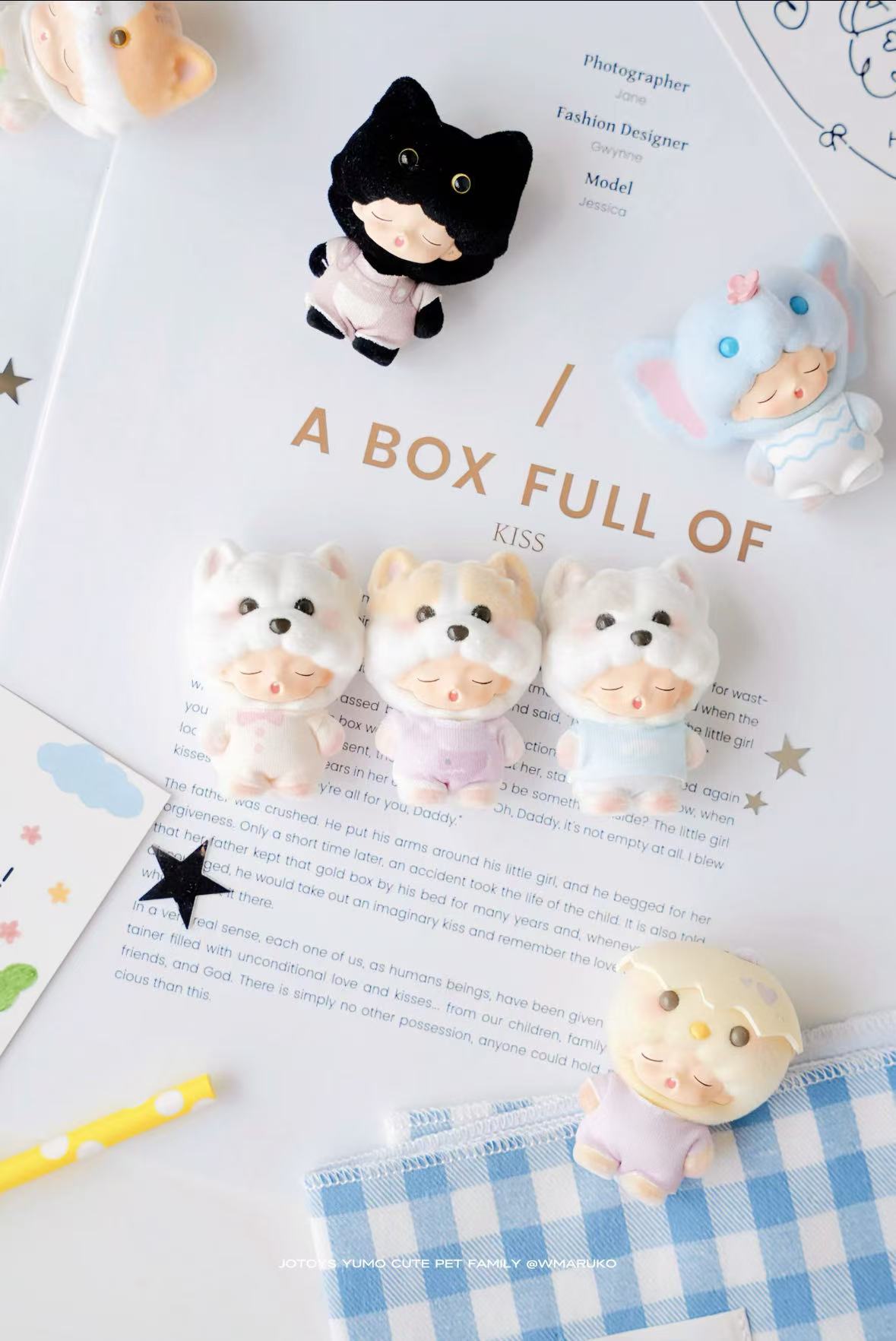 YUMO Cute Pet Family Mini Series Blind Box