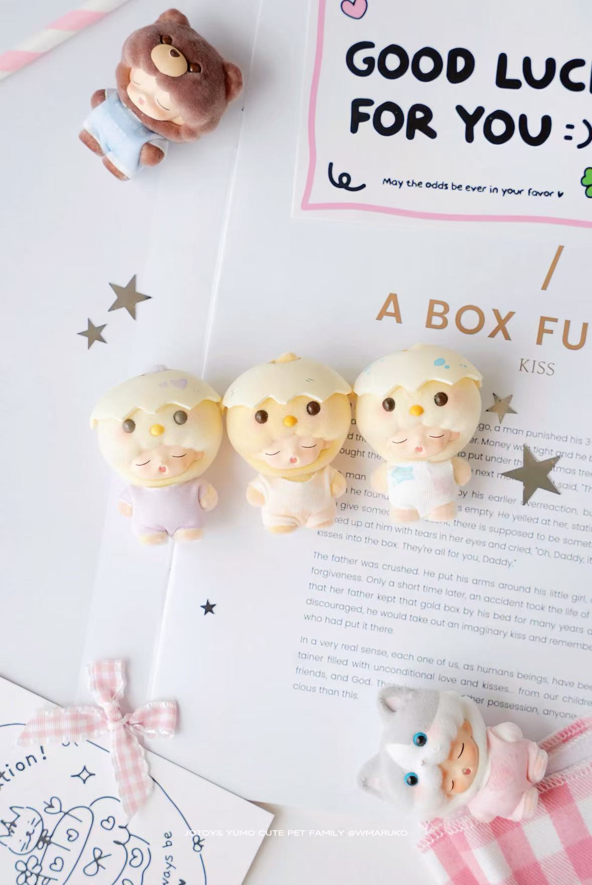 YUMO Cute Pet Family Mini Series Blind Box