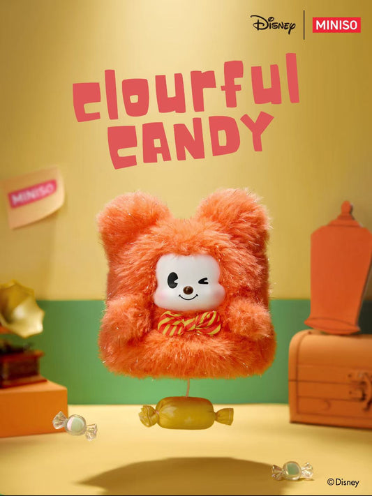 Mickey's Family Colorful Candy Vinyl Plush Blind Box（Send directly NO unboxing or showing it in the live stream）