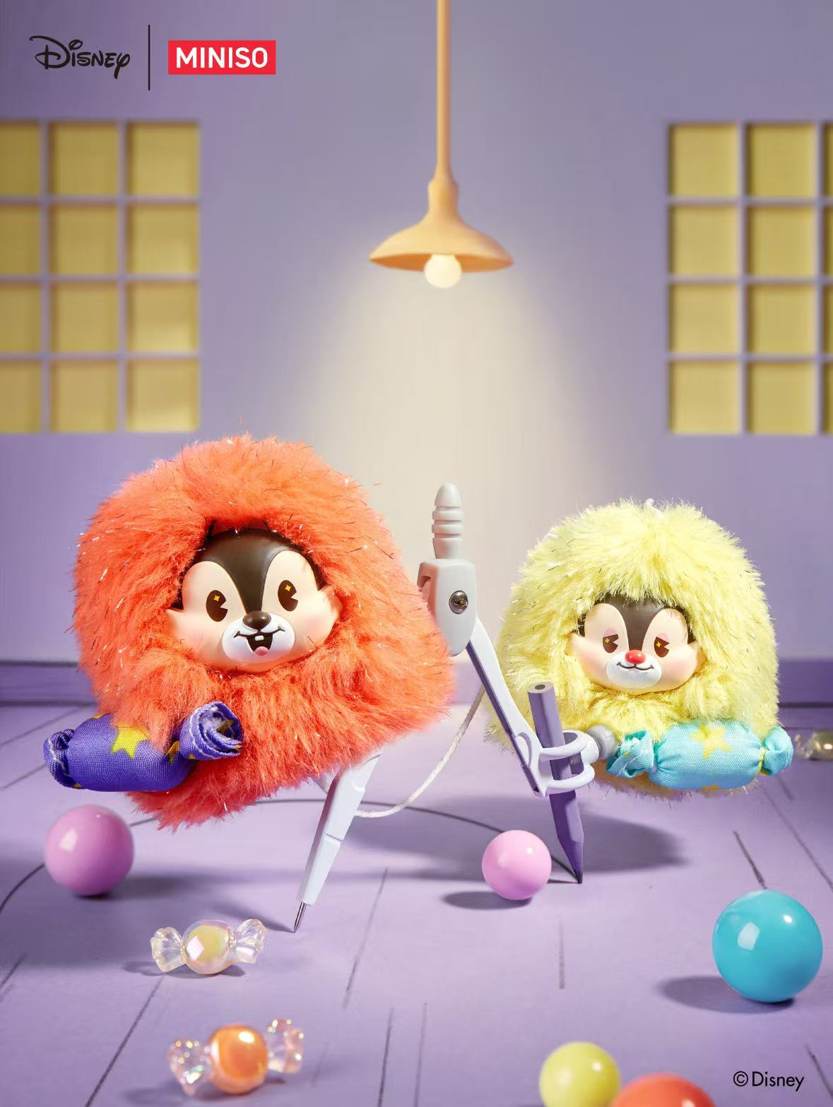 Mickey's Family Colorful Candy Vinyl Plush Blind Box（Send directly NO unboxing or showing it in the live stream）