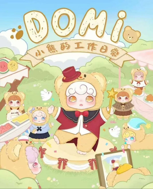 Domi Little Bear’s daily work Series Blind Box