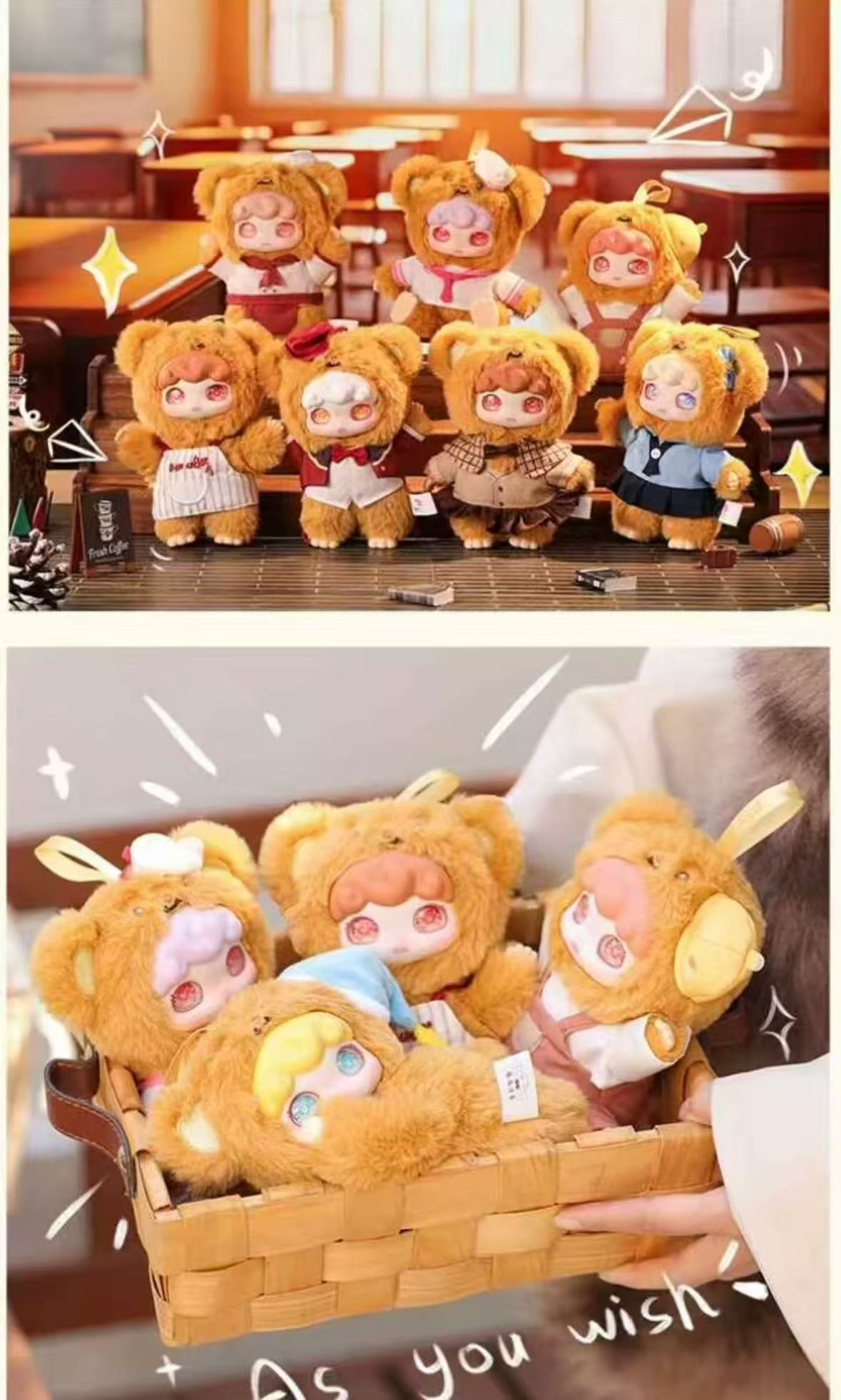 Domi Little Bear’s daily work Series Blind Box