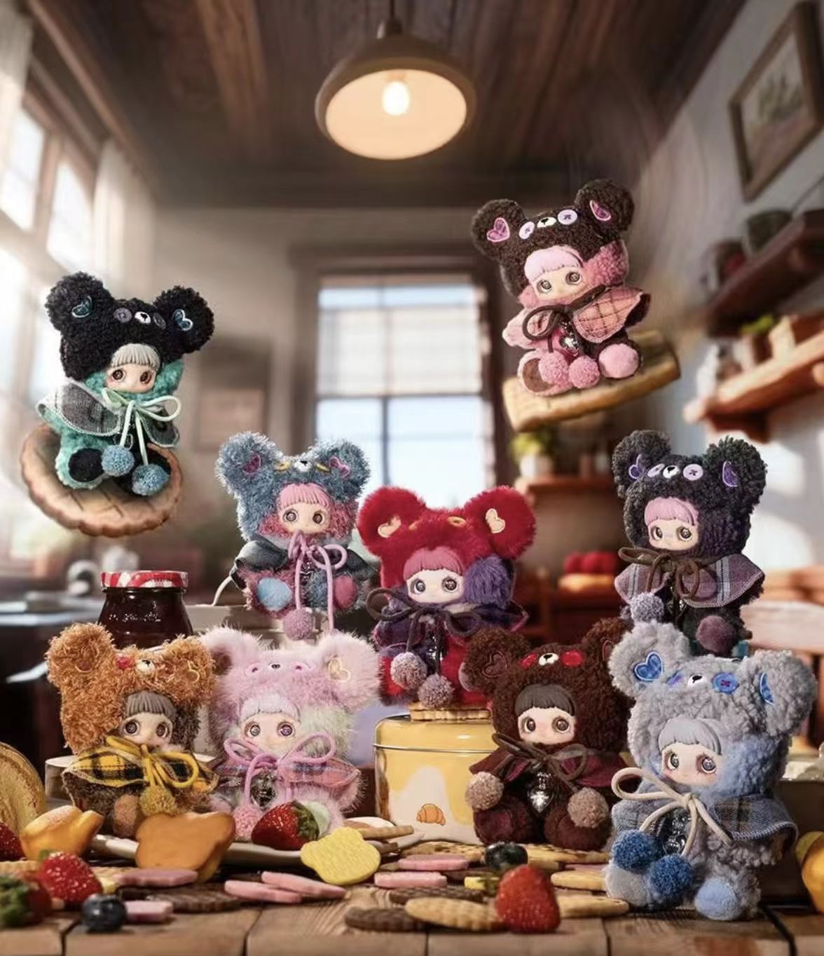 MayMei - Tiny Bear Cookie Series Plush Doll Blind Box