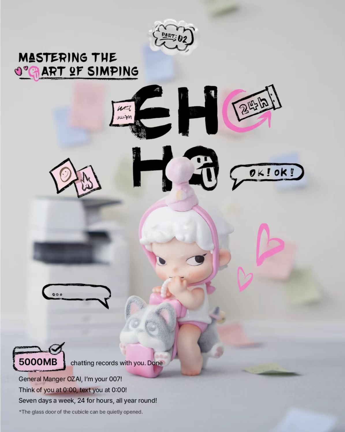 JUANJUAN-Crazy OFFICE: A Guide to the Breaking Point Series Blind Box