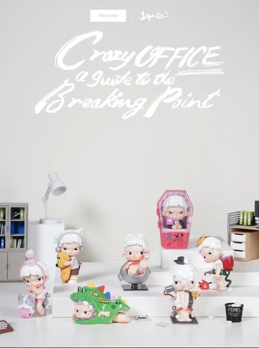 JUANJUAN-Crazy OFFICE: A Guide to the Breaking Point Series Blind Box
