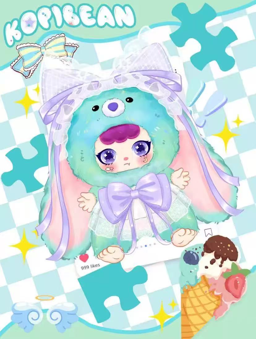 KEBIDOU - Tiny Nai Fu Bunny Babe Series Blind Box