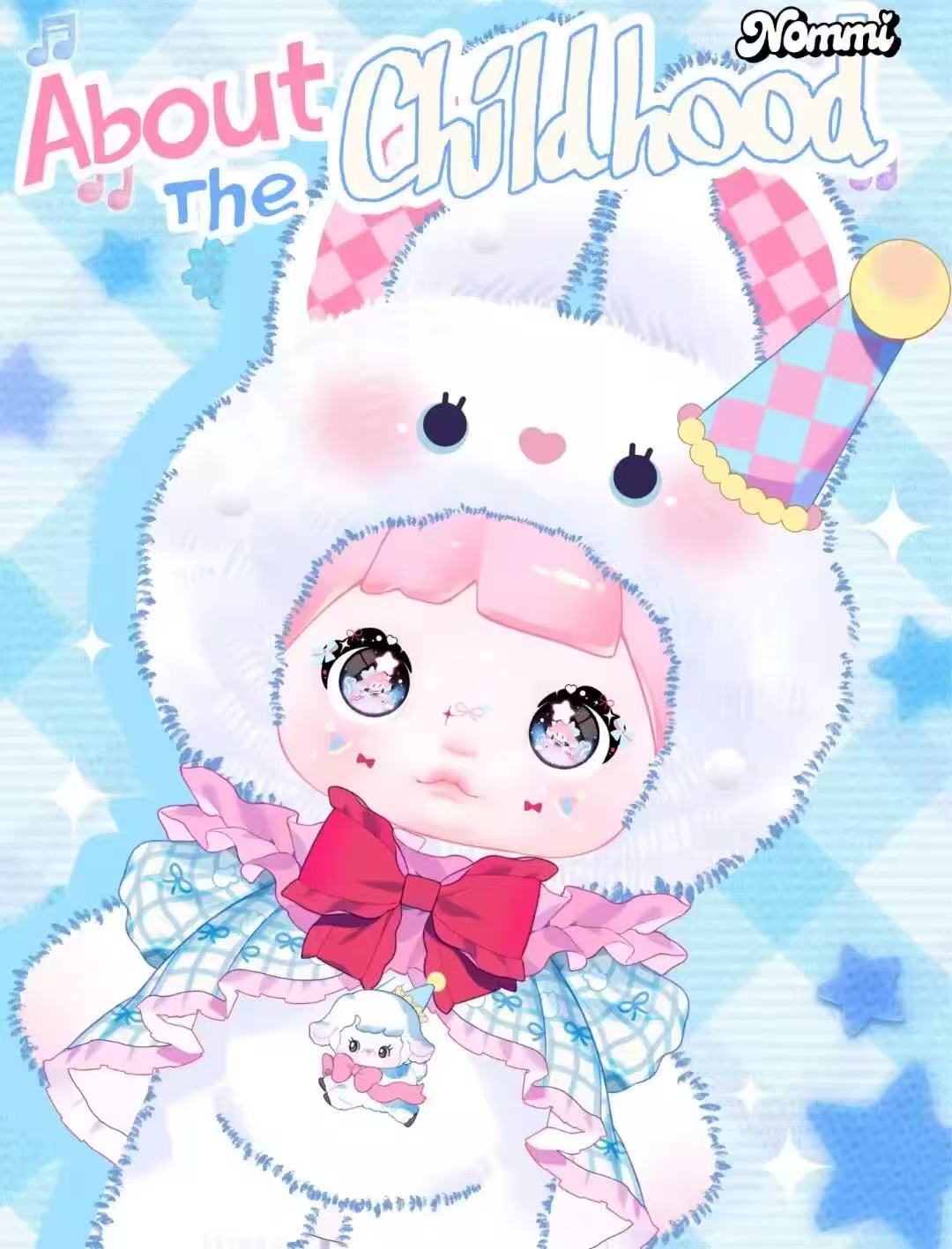 Nommi about the chidhood series Plush Blind Box