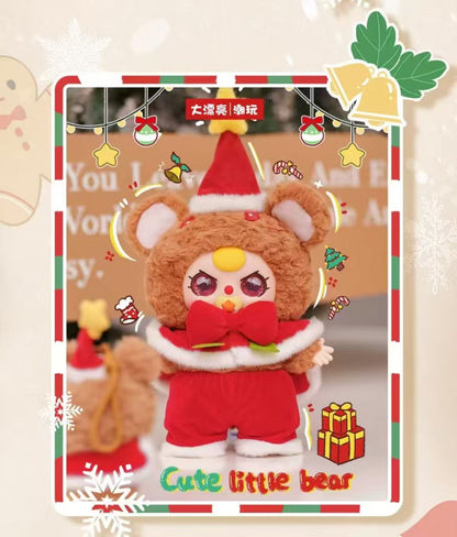 Baby Three Merry Christmas ！400% Plush Blind Box