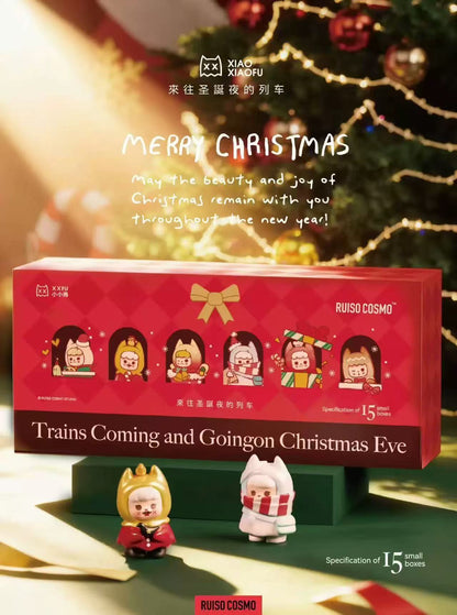 Trains Coming and Going on Christmas Eve
