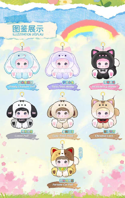 Nommi-Sitting Zoo Series Plush Blind Box