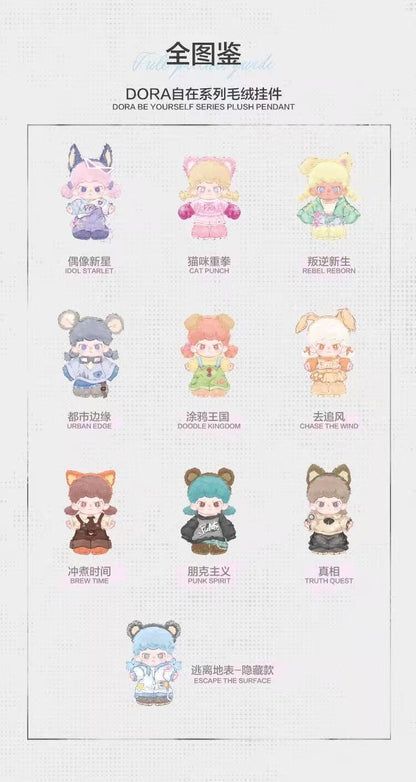 Dora Be Yourself Series Plush Blind Box