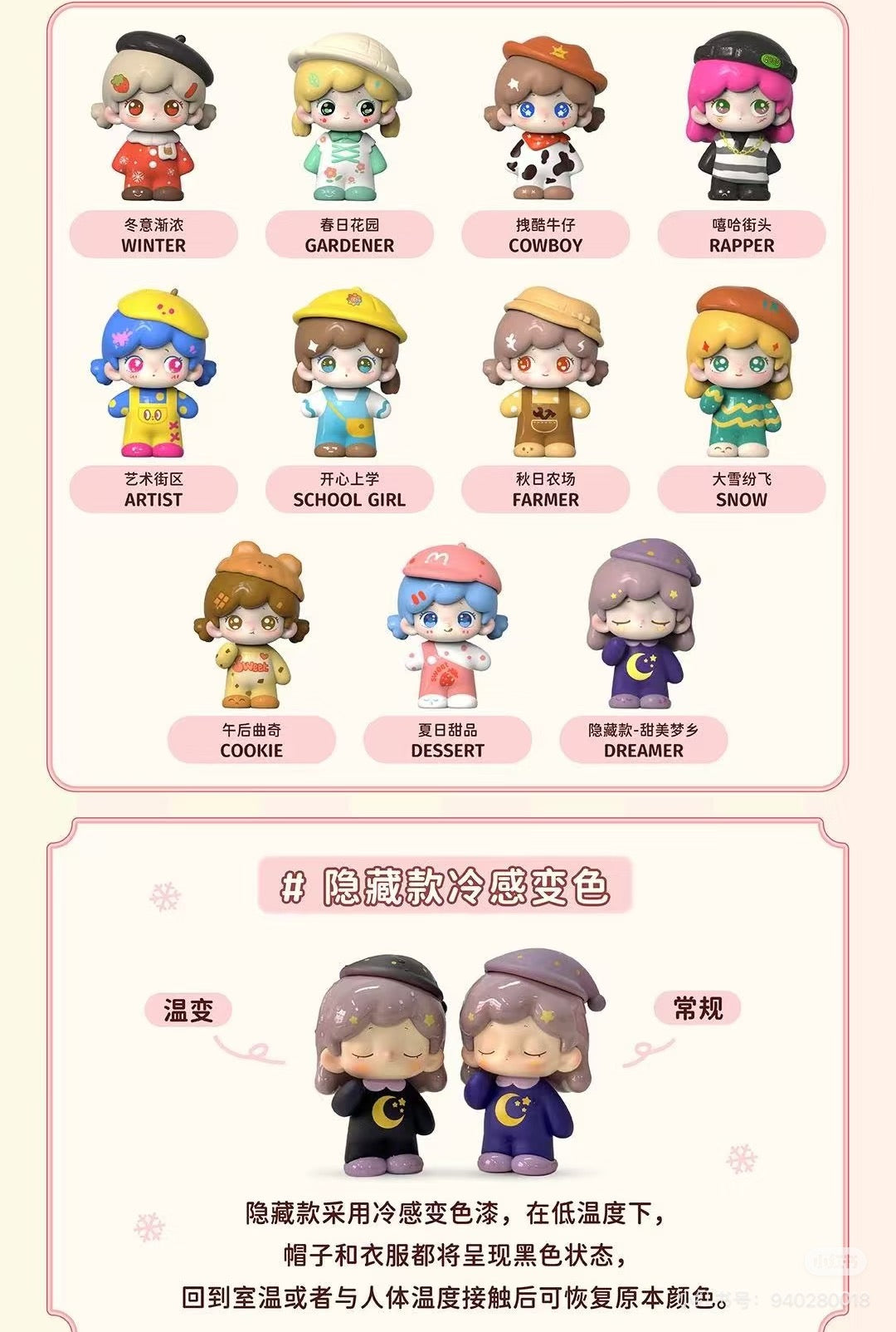 HANA Bear's Good Time Series Figures Blind Box