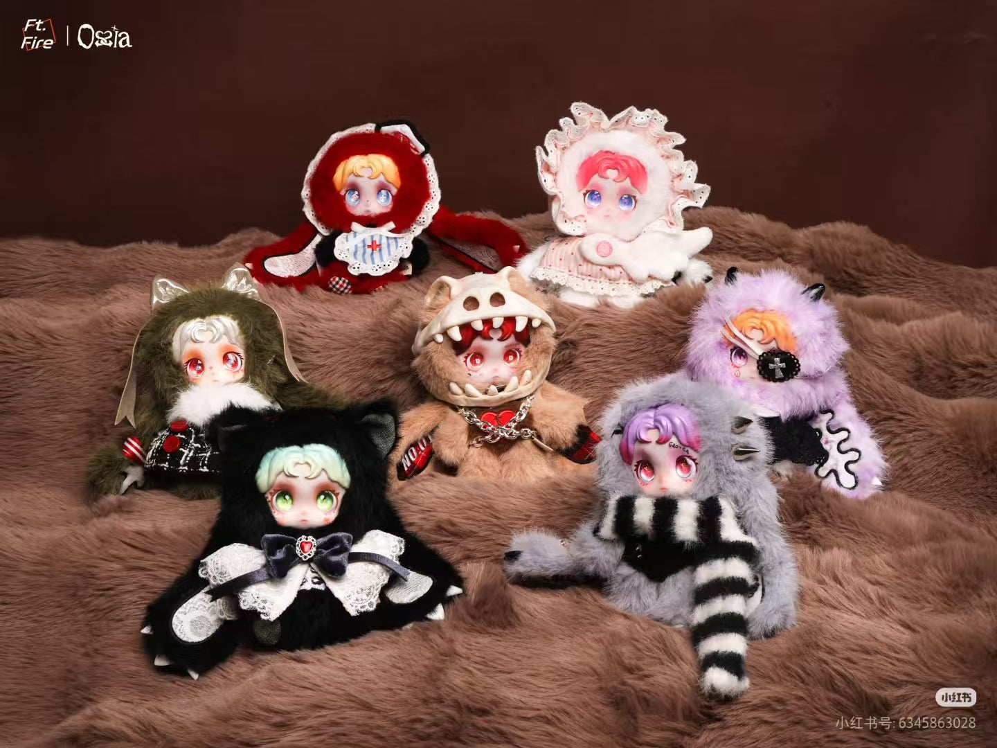Ossia-Soft Edges Series Plush Blind Box