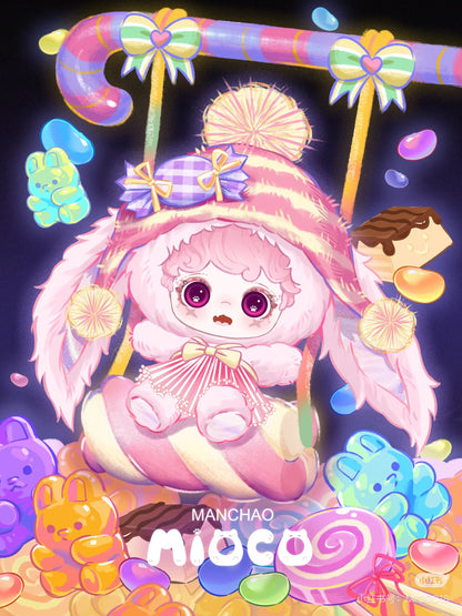 MIOCO-Bunny Dreamhouse Series Plush Doll Pendant