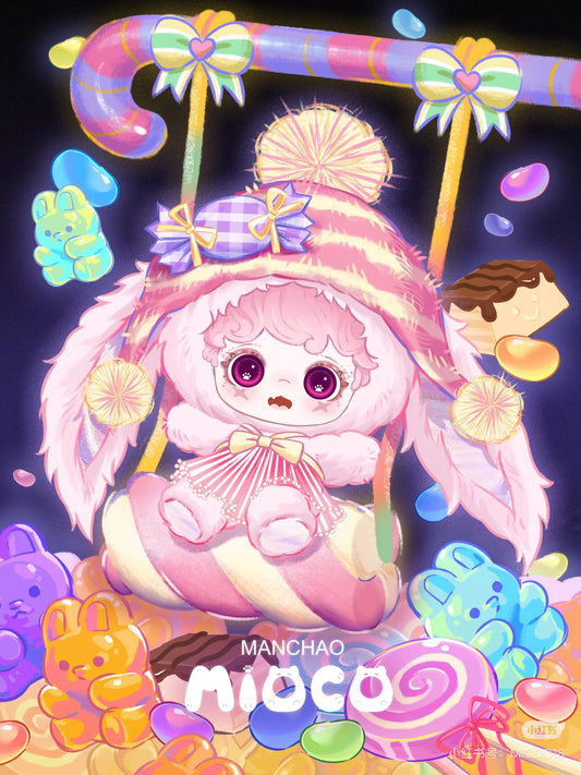 MIOCO-Bunny Dreamhouse Series Plush Doll Pendant