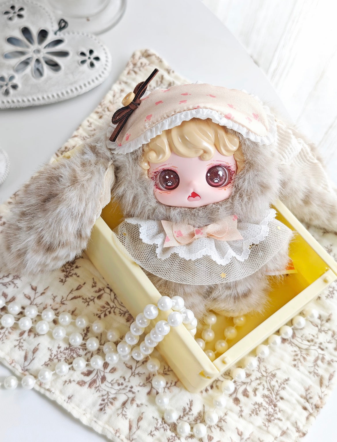 MIOCO-Bunny Dreamhouse Series Plush Doll Pendant
