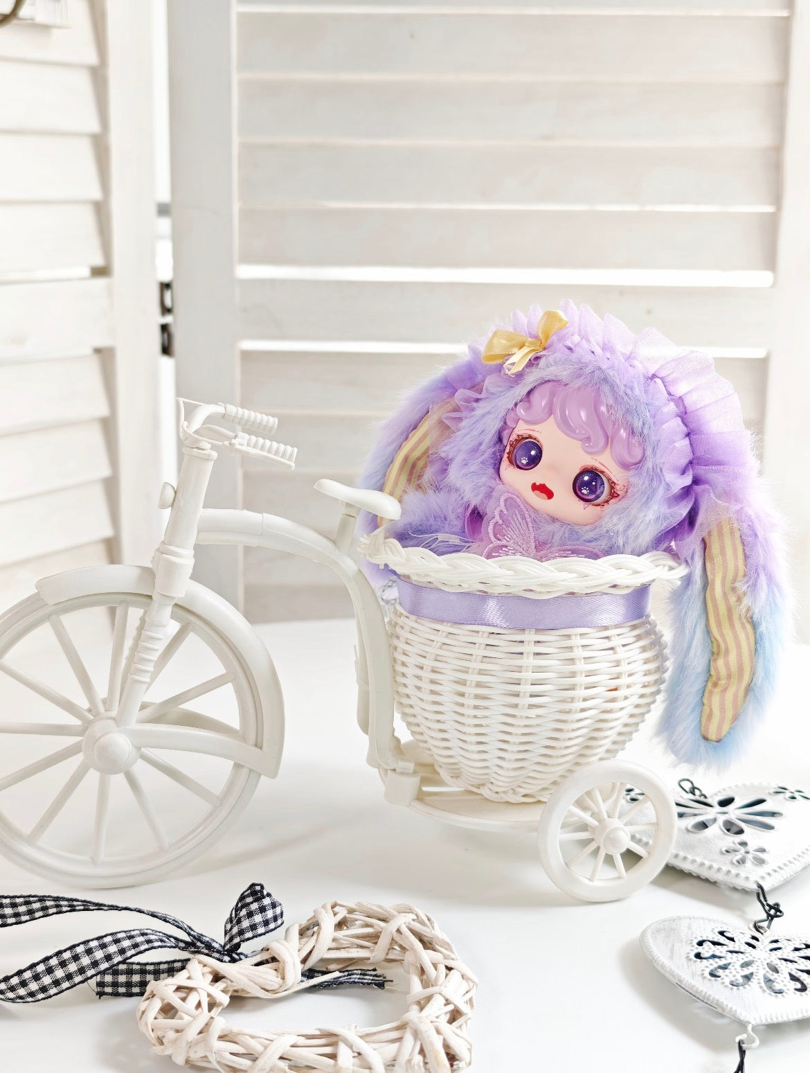 MIOCO-Bunny Dreamhouse Series Plush Doll Pendant