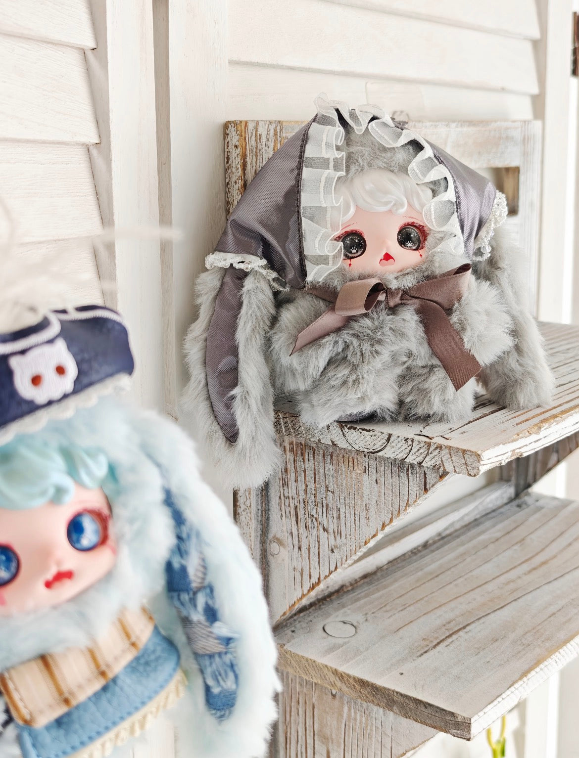 MIOCO-Bunny Dreamhouse Series Plush Doll Pendant