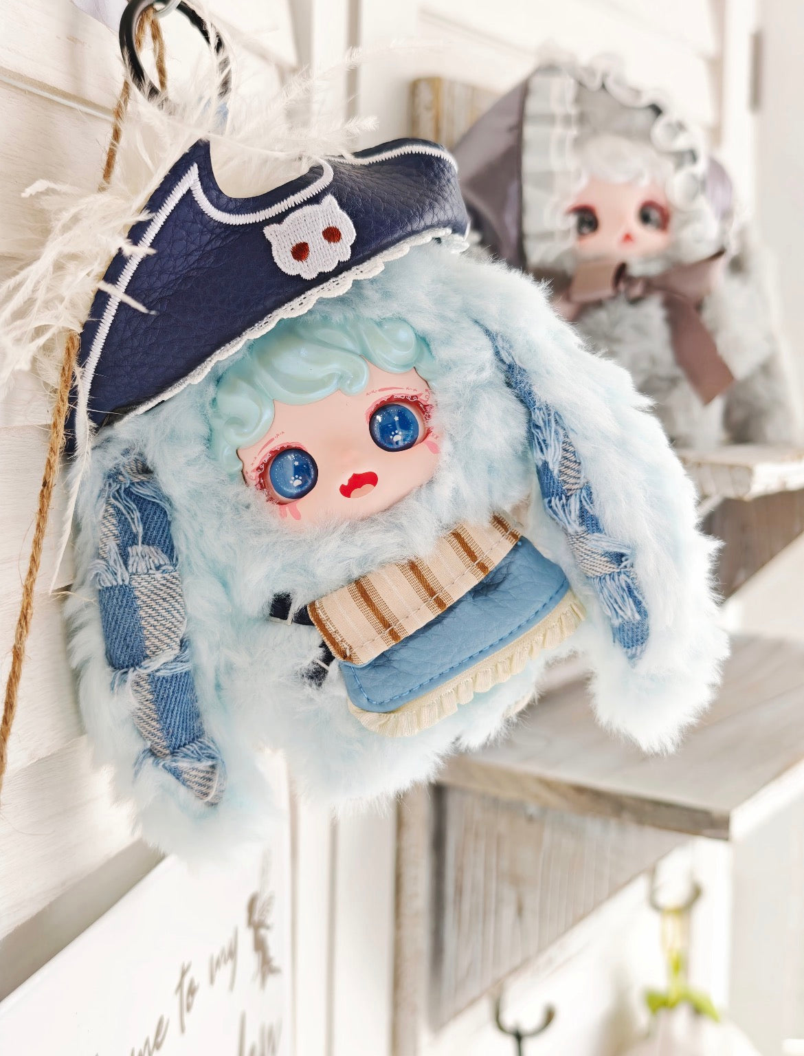 MIOCO-Bunny Dreamhouse Series Plush Doll Pendant