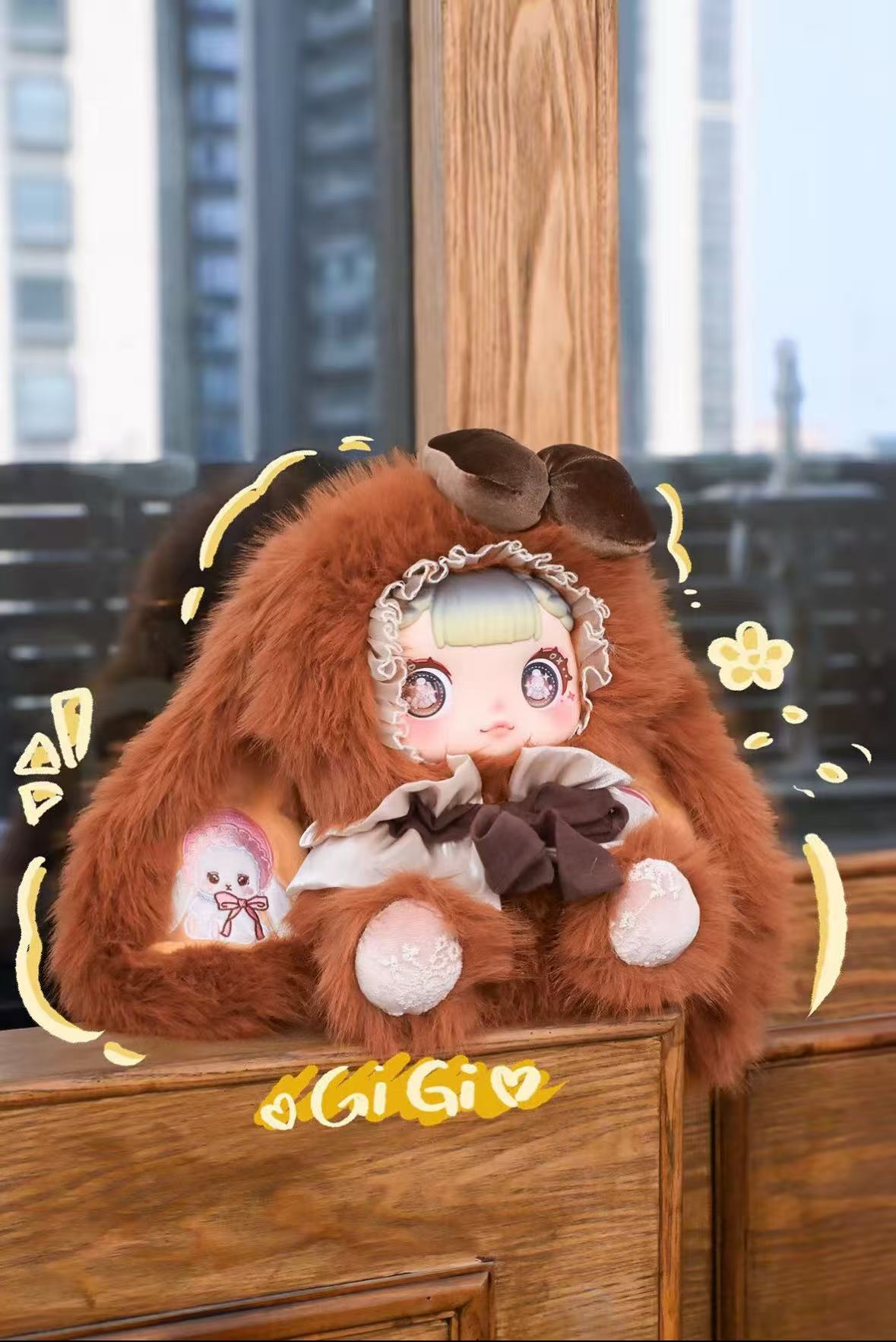 GIGI Whimsical Style 600% Plush Series Blind Box