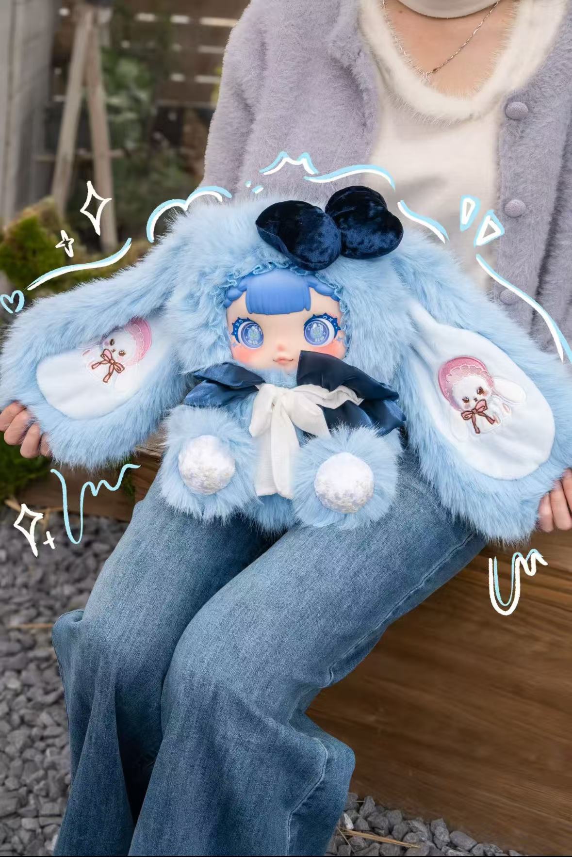GIGI Whimsical Style 600% Plush Series Blind Box