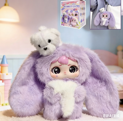 TIAN BAO MEI 100% Lop-Eared Bunny Charm Series Blind Boxes