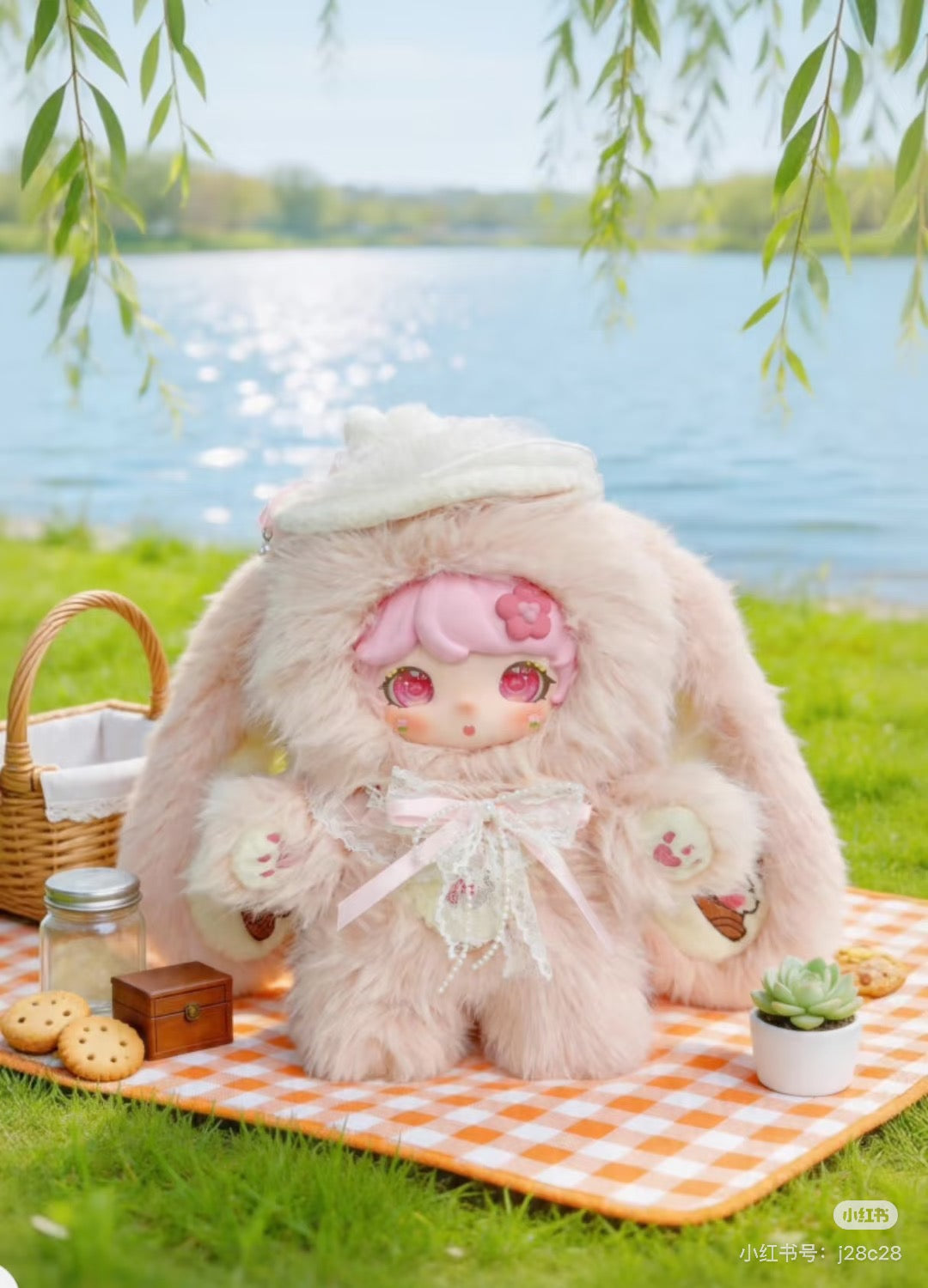 LUXI-Picnic Bunny Series Plush Blind Box(600%)