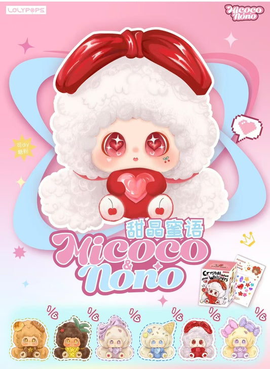 MICOCO&NONO Crystal Whispers Plush Series Blind Box