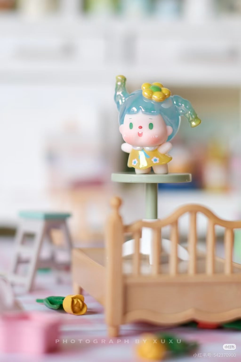 SAWY BUBBLE Beans-Ponytail Done, Cuteness Overload Series Blind Bag