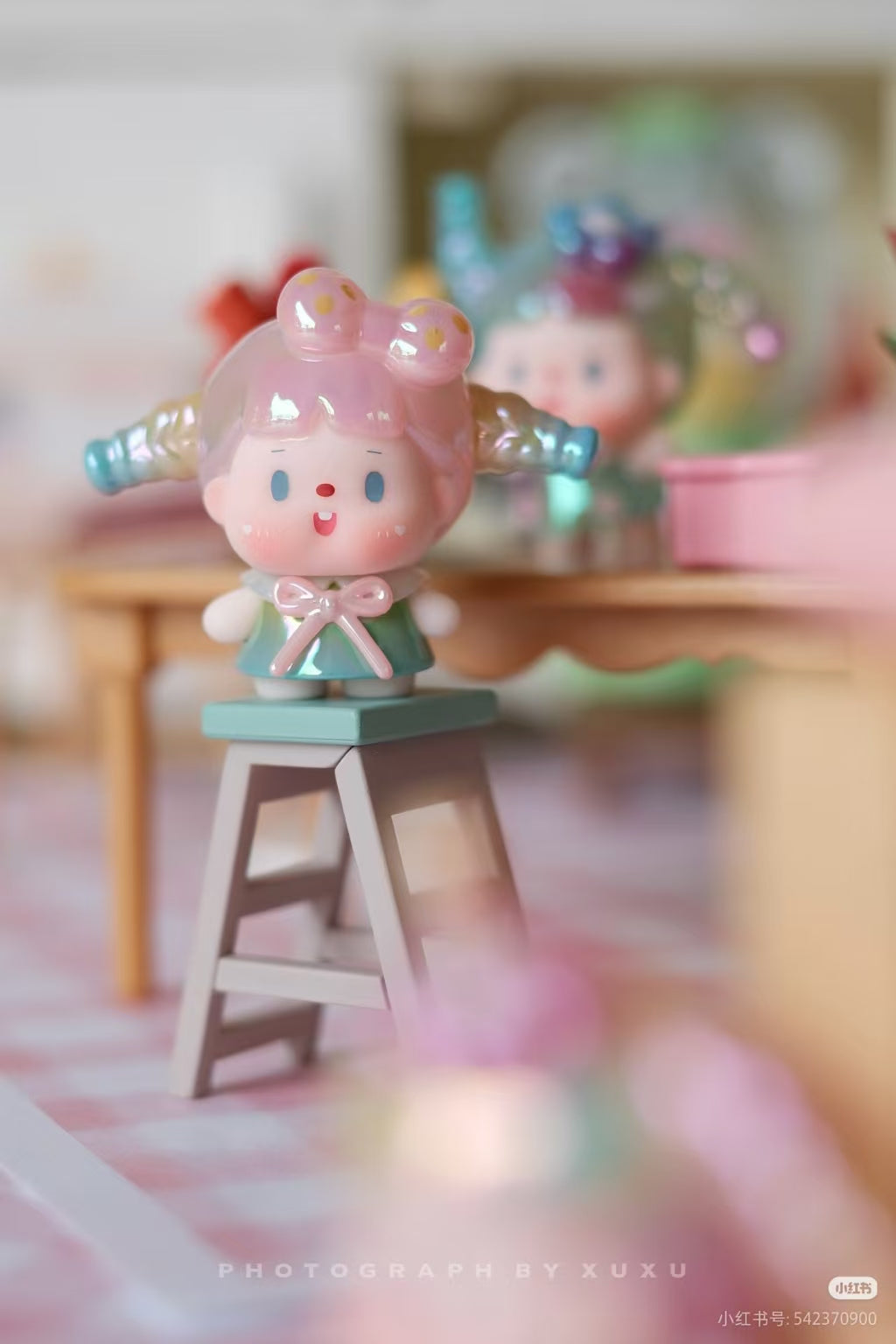 SAWY BUBBLE Beans-Ponytail Done, Cuteness Overload Series Blind Bag