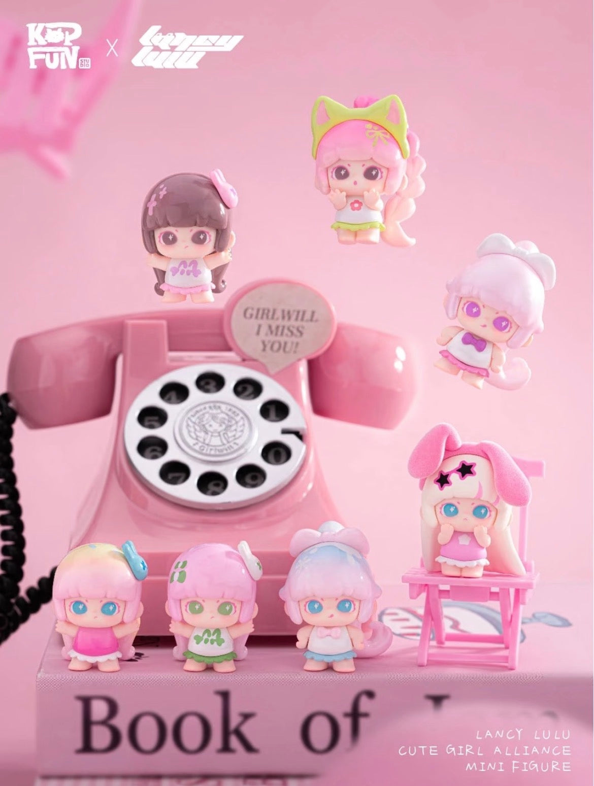 LANCY LULU - cute girl alliance mini figure