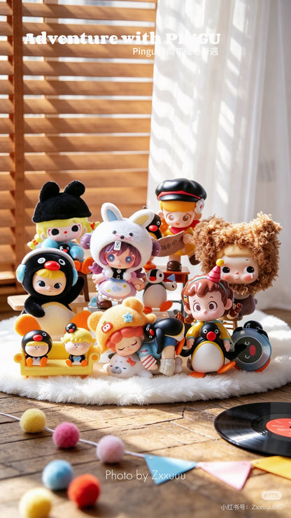 Pingu 45th Anniversary Adventure with Pingu Series Blind Box