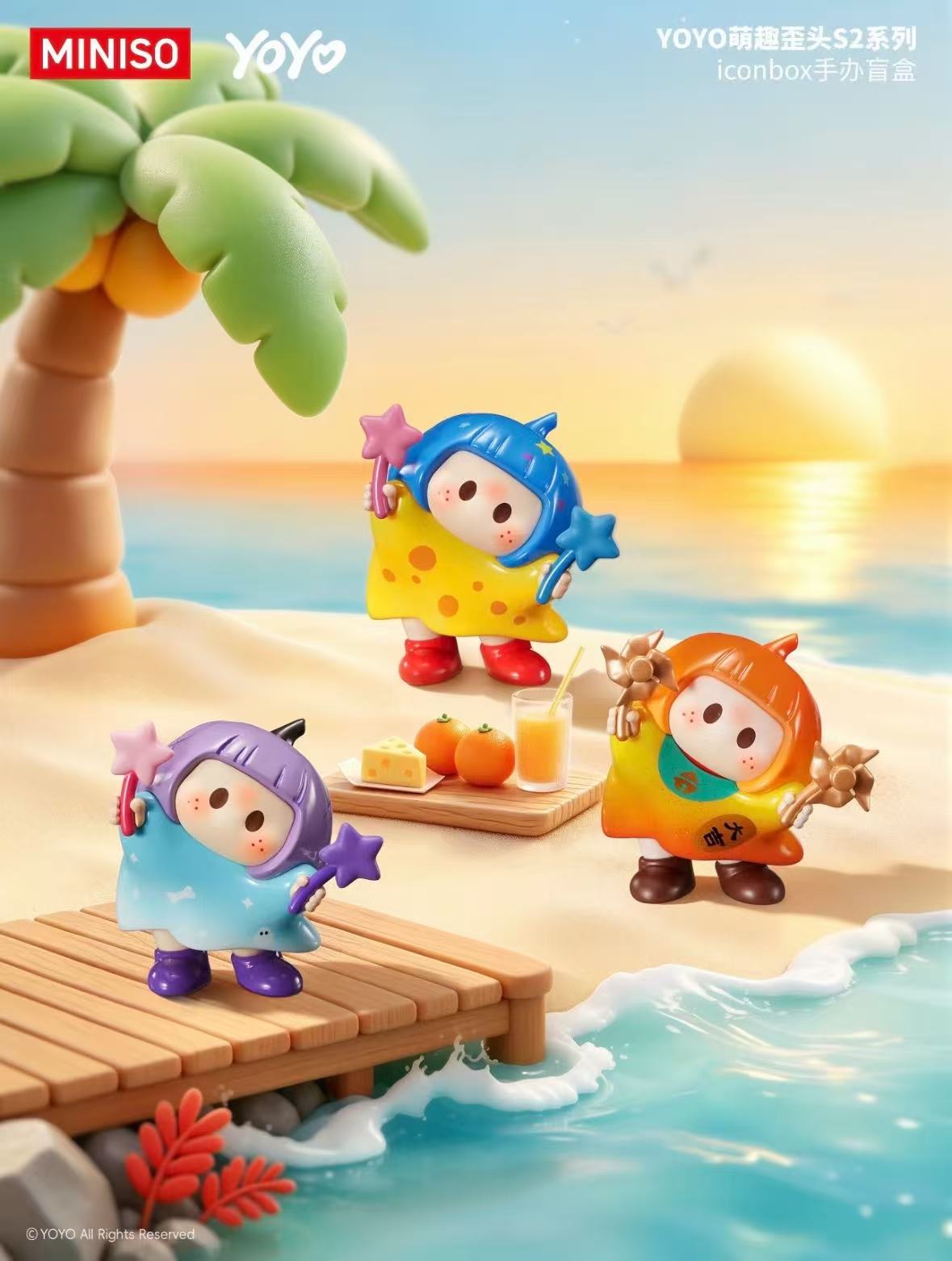 YOYO 2 Tilted Head Collection Series Blind Box