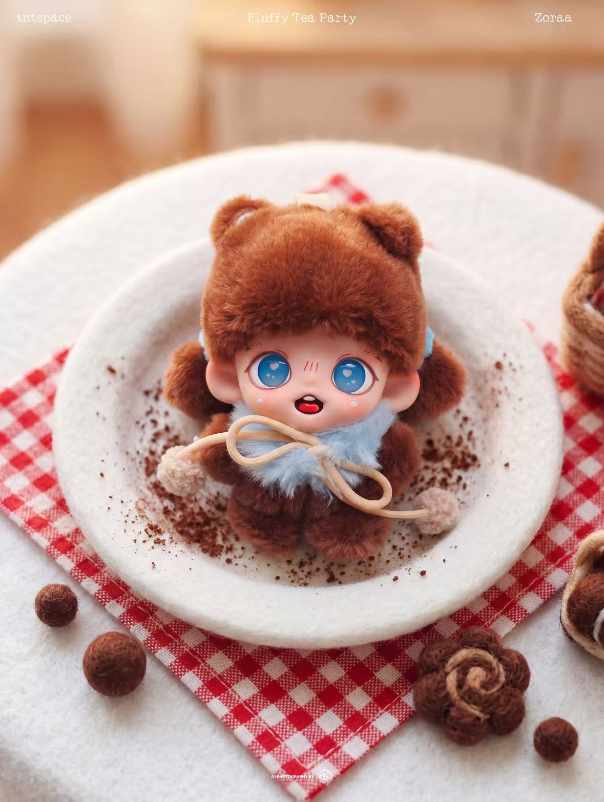 Zoraa Fluffy Tea Party Series  Plush Blind Box