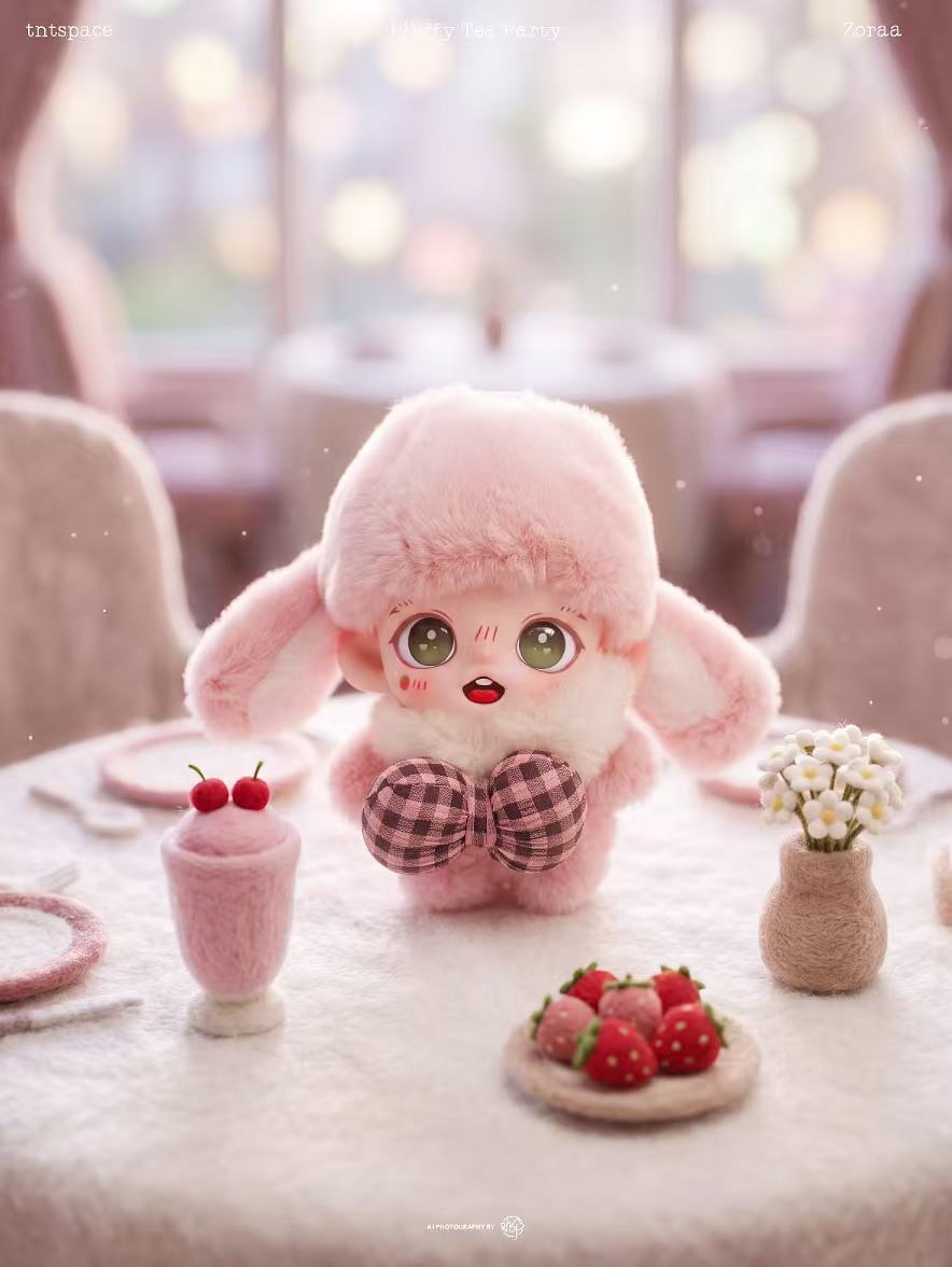 Zoraa Fluffy Tea Party Series  Plush Blind Box
