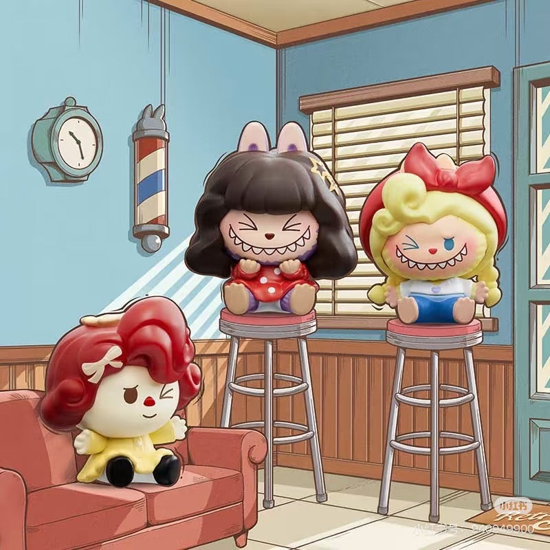POP BEAN THE MONSTERS Hair Salon Series Blind Box