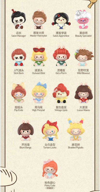 POP BEAN THE MONSTERS Hair Salon Series Blind Box
