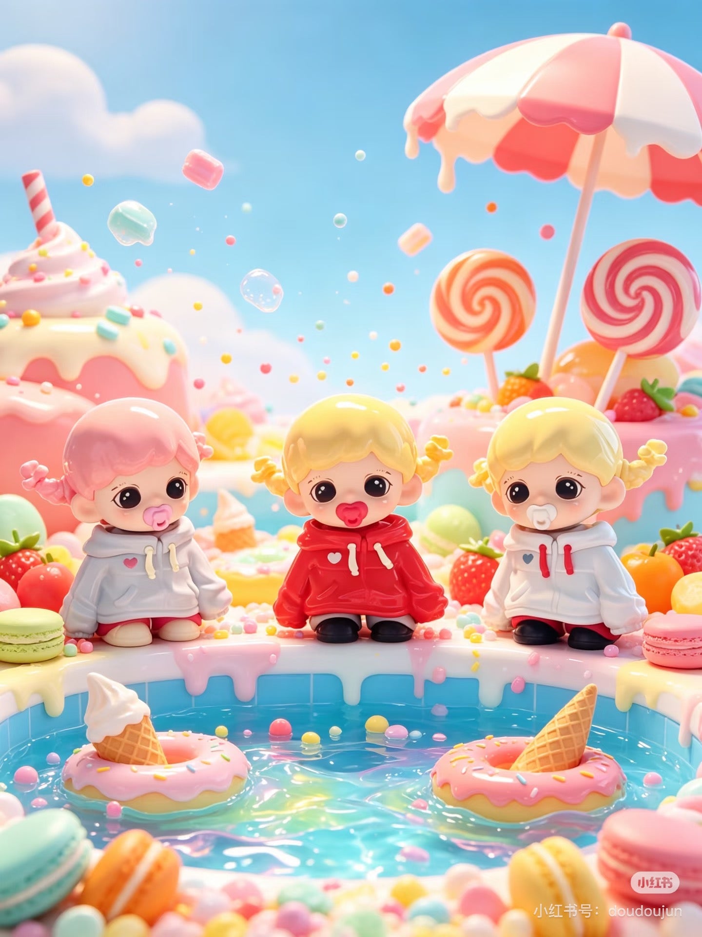 Zoraa Candy Playtime mini series figures
