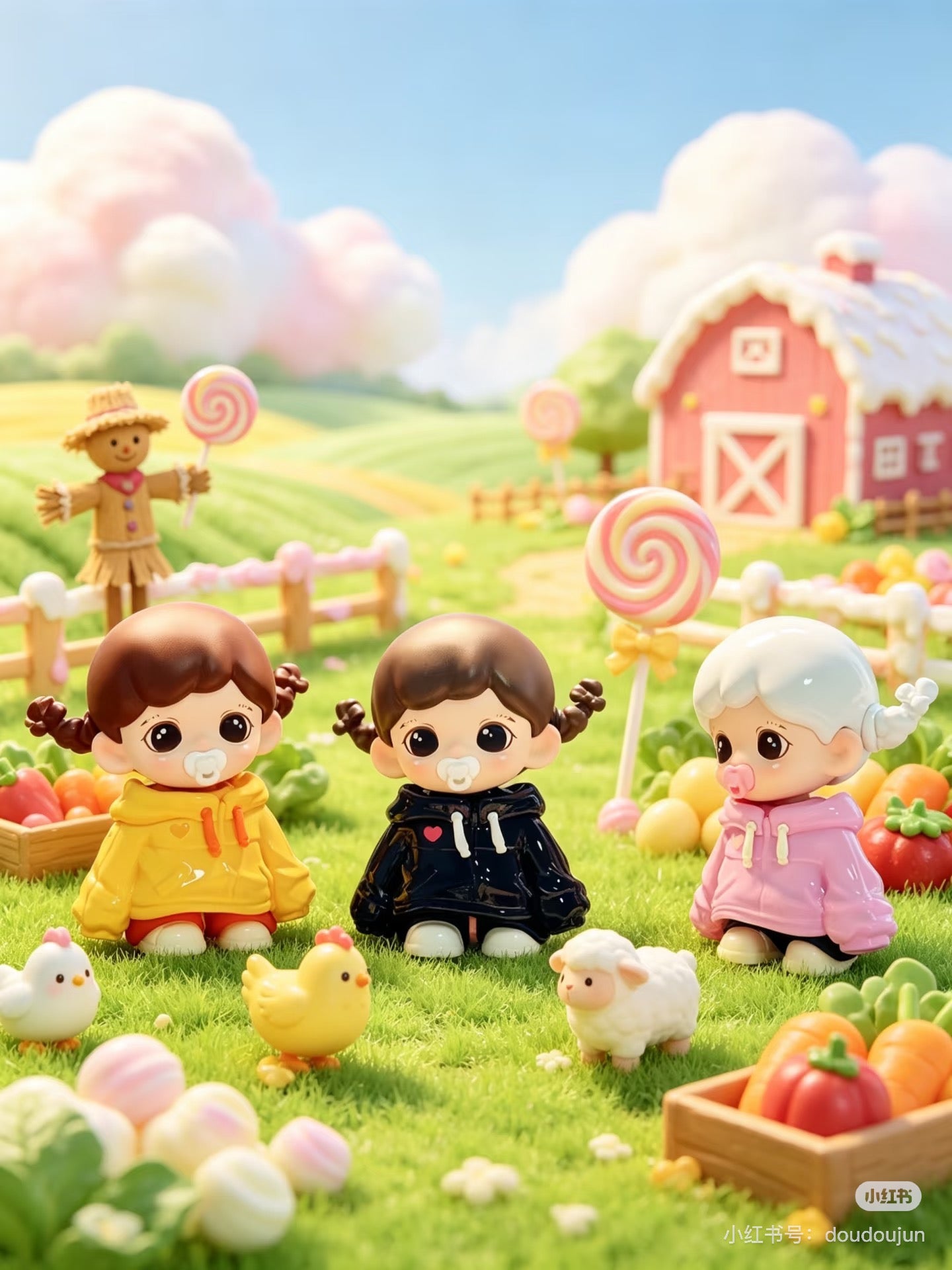 Zoraa Candy Playtime mini series figures