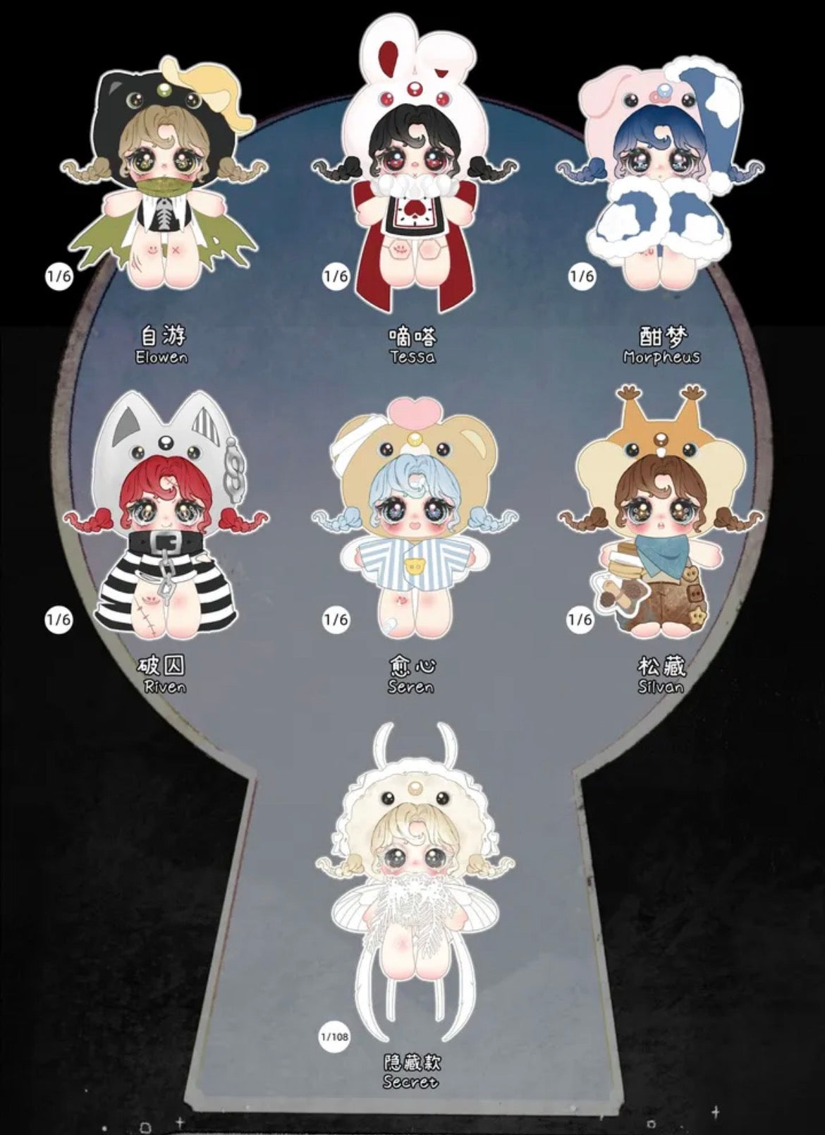 Eos- Sanctuary of lost Things Series Plush Blind Box