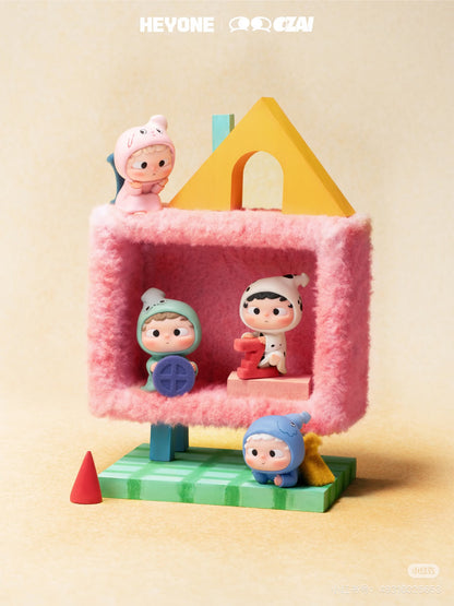Ozai-Any-Block House Series MINI Figure Blind Box