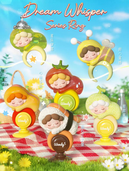Wendy-Dream Whisper Feries Ring Series Beans Blind Box